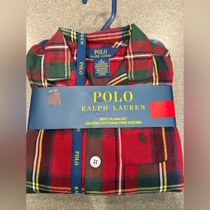 Ralph Lauren Red, Green & Yellow Plaid Button Shirt